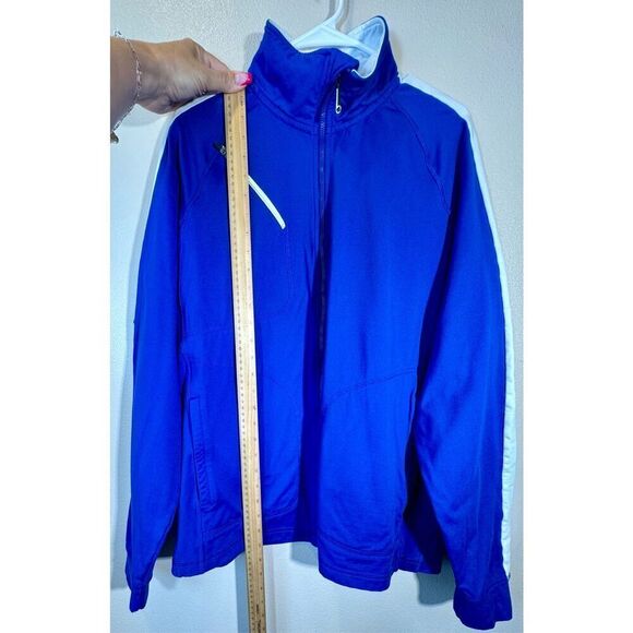 NWOT Sunice Men's Full Zip Lightweight High Collar Blue Jacket Large - Picture 8 of 11